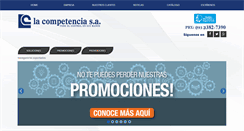 Desktop Screenshot of competencia.com.ec