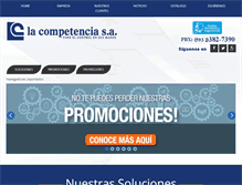 Tablet Screenshot of competencia.com.ec